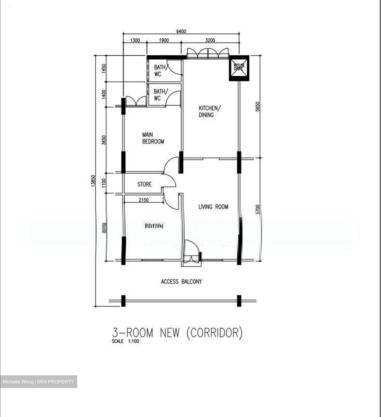 Blk 427 Clementi Avenue 3 (Clementi), HDB 3 Rooms #567592781